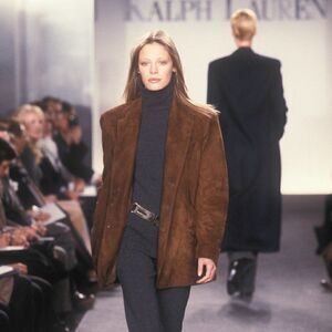 Ralph Lauren Anniversary Tan Bridle Hallmarked Silver-tone Hinged Buckle Belt